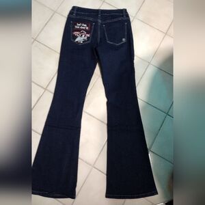 Customized Flared Jeans